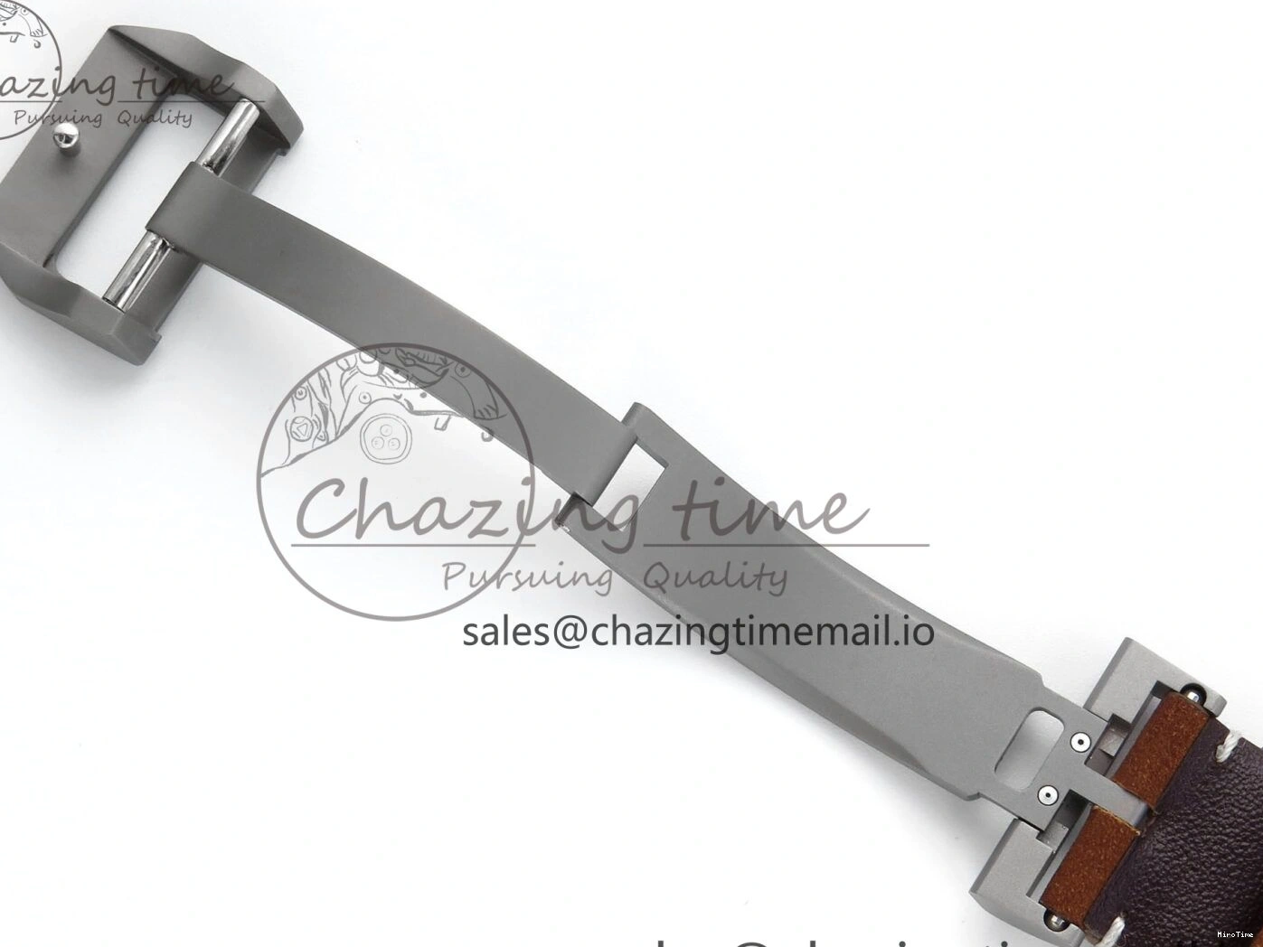 MIROTIME 0504 Big Pilot IW329701 M+F 1:1 Best Edition Black Dial on Brown Leather Strap MY RelaxedFit 7005